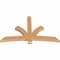 Ekena Millwork Davenport Timber Gable Bracket, Western Red Cedar, 72"W x 45"H x 3 1/2"D x 5 1/2"F, 15/12 Pitch GBW072X45X0406DAV00SWR - alternate 3